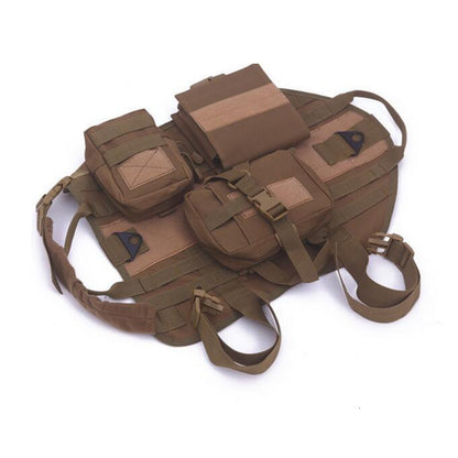 Tactical dog clothing dog vest large patrol dog vest