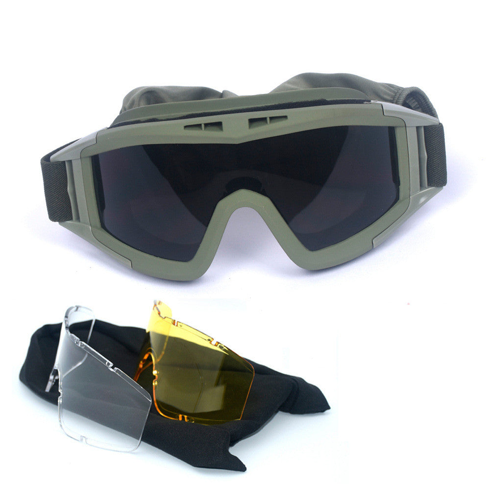 Desert Grasshopper Military Fans Tactical Glasses Special Forces Protective Goggles