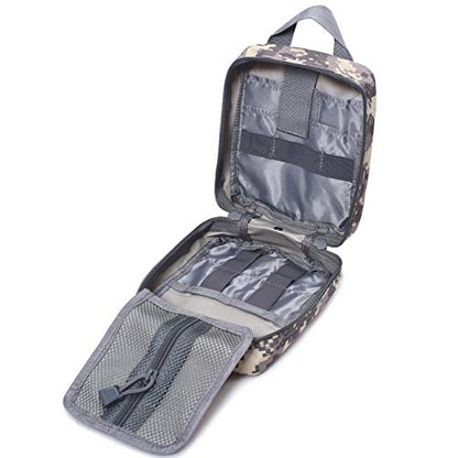 Honestptner Molle Pouch, Durable 600D Nylon Tactical Medical Pouch,Rip-Away EMT First Aid Pouch (Bag Only)