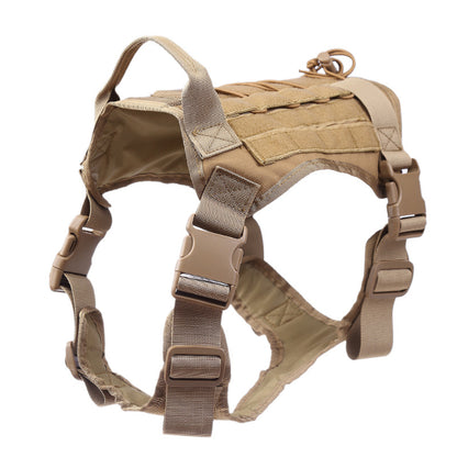 Military Fans Outdoor Tactics Dog Clothes Tactical Pet Vest Camouflage Dog Vest Pet Supplies Tactical Dog Vest