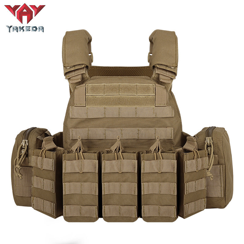 Combat Camouflage Amphibious Tactical Vest Outdoor Military Fan CS Tactical Vest