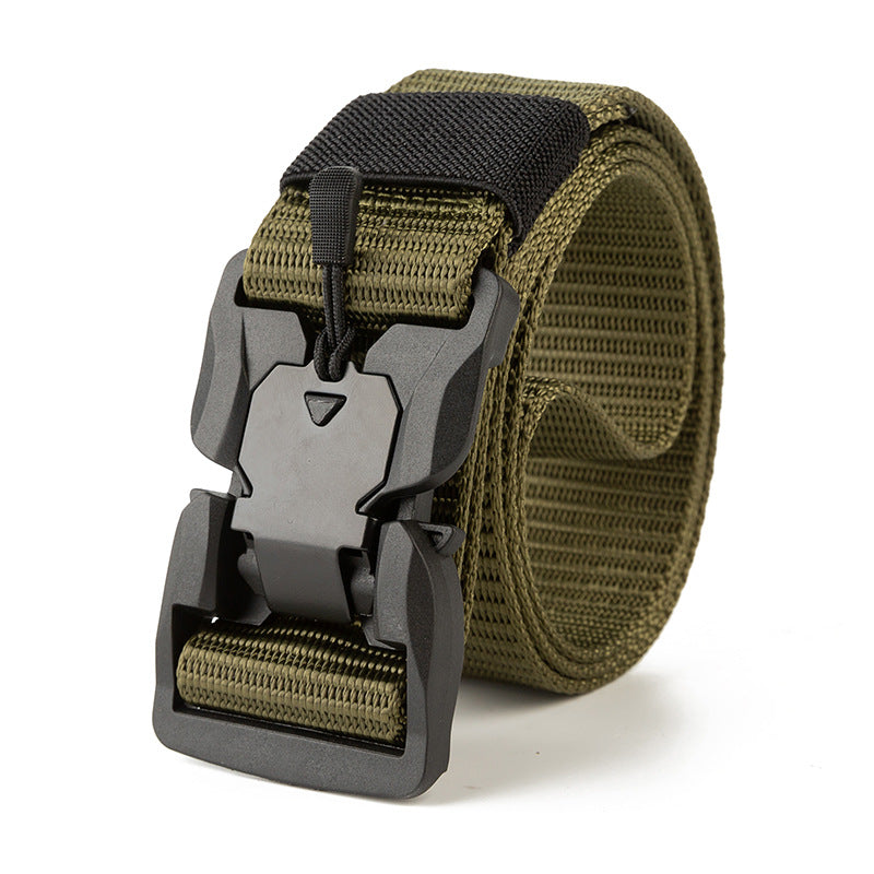 Magnetic Buckle Tactical Belt Men's Multifunctional Outdoor Belt